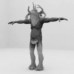 Humanoid Demon 3d model