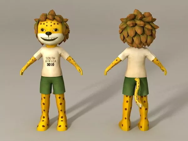 Humanoid Lion Boy 3d model Humanoid Lion Boy 3d model