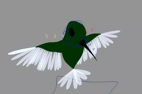 Hummingbird Rig 3d model Hummingbird Rig 3d model