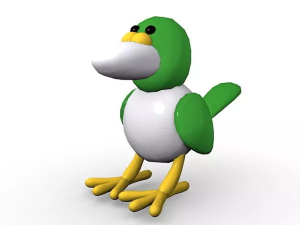 Hummingbird Bird Cartoon Character 3d model Hummingbird Bird Cartoon Character 3d model