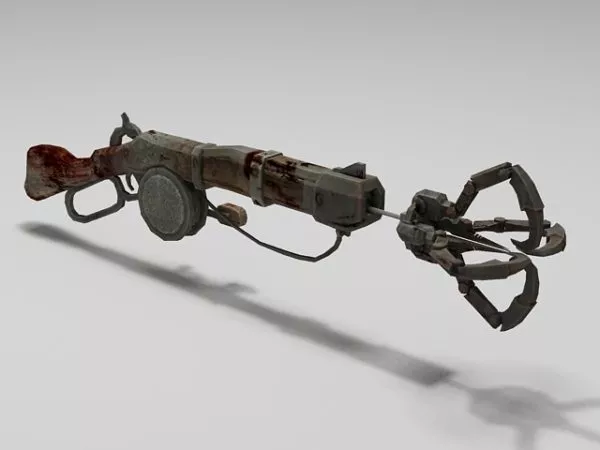 Hunter Grapple Gun 3d model Hunter Grapple Gun 3d model