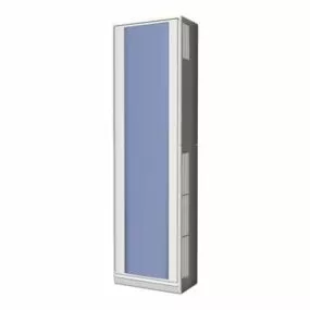 Hybrid Solar Air Conditioner 3d model