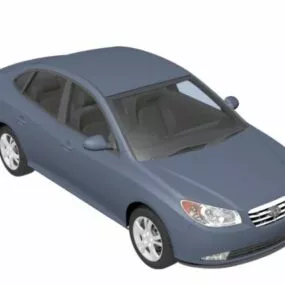 Hyundai Elantra Sedan Car 3d model