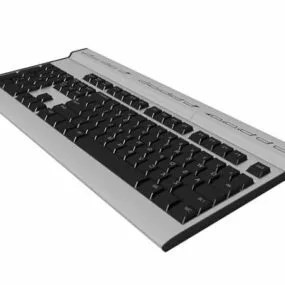 Ibm Pc Keyboard 3d model