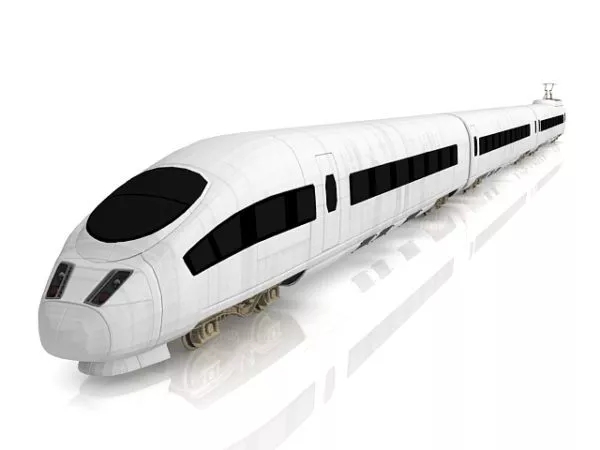 Ice Trains Intercity-express 3d model Ice Trains Intercity-express 3d model