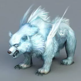Ice Bear Rigged 3d model