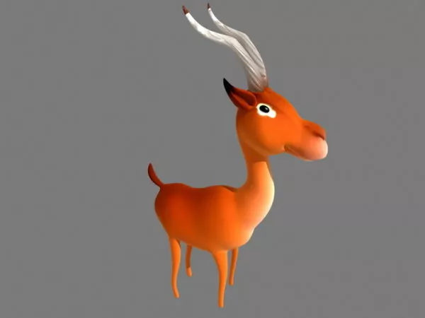 Impala Animal 3d model Impala Animal 3d model