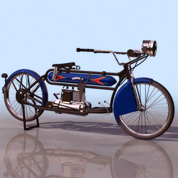 Motorcycle Roadster 3d model