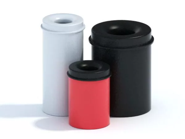 Medical Plastic Dustbin 3d model