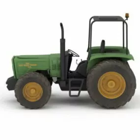 Industrial Tractor 3d model