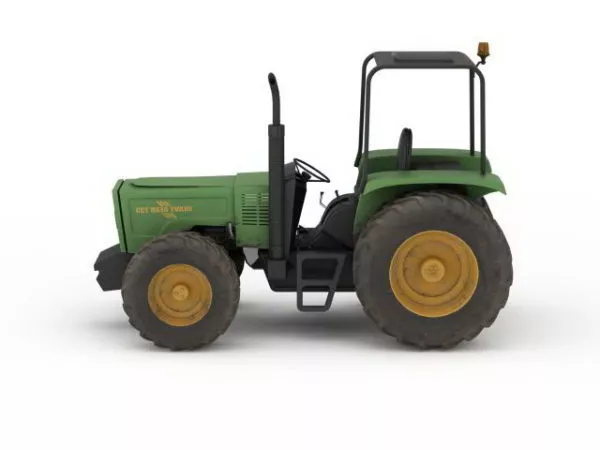 Industrial Tractor 3d model Industrial Tractor 3d model