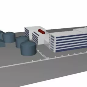Industrial Workshop 3d model