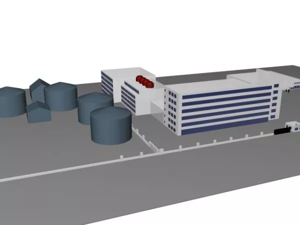 Industrial Workshop 3d model Industrial Workshop 3d model