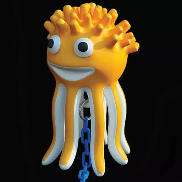 Cartoon Octopus Gosh 3d model