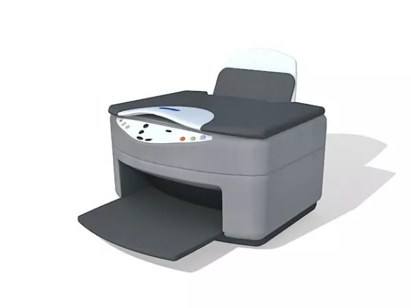 Inkjet Printer 3d model Inkjet Printer 3d model