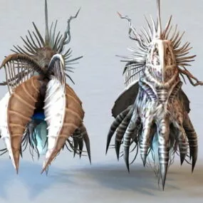 Insect Alien Creature 3d model