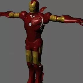 Iron Man Rigged 3d model