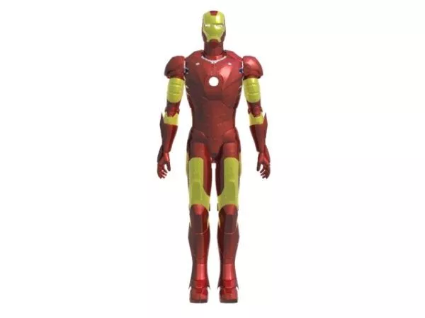 Iron Man Design Character 3d model Iron Man Design Character 3d model