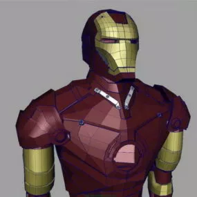 Iron Man Suit Character 3d model