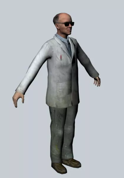 Female Doctor 3d model