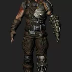 Ishi Sato – Bulletstorm Character 3d model