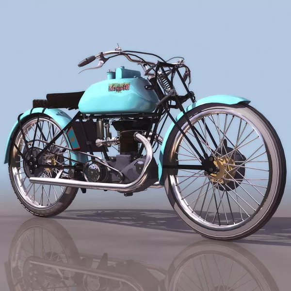 Ninja Motorcycle 3d model