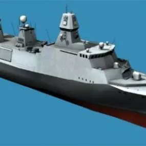Iver Huitfeldt-class Frigate 3d model