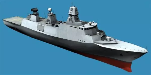 Navy Missile Cruiser 3d model