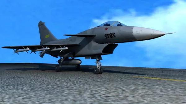 J-10 Fighter Aircraft 3d model J-10 Fighter Aircraft 3d model