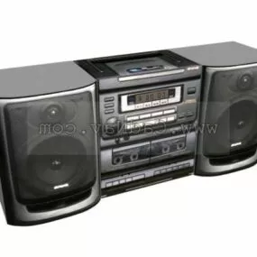 Jawbone Big Radio Box Device 3d model