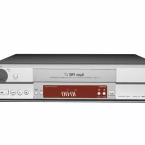 Jvc Super Vhs Player 3d model