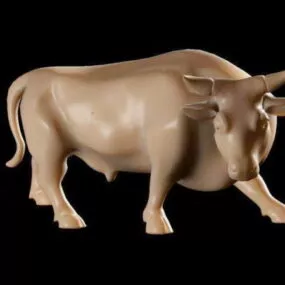 Jade Bull 3d model