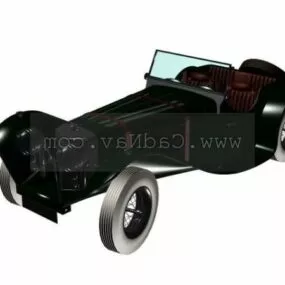 Car Jaguar 1930 3d model