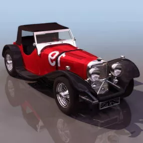 Jaguar Mark Iv Coupe 3d model