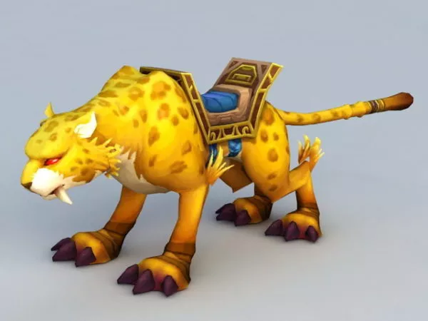Jaguar Mount 3d model Jaguar Mount 3d model