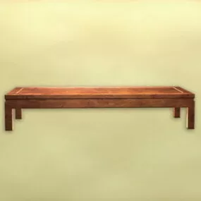 Japanese Coffee Table Furniture 3d model