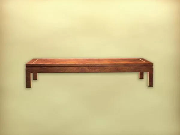 Japanese Coffee Table Furniture 3d model Japanese Coffee Table Furniture 3d model
