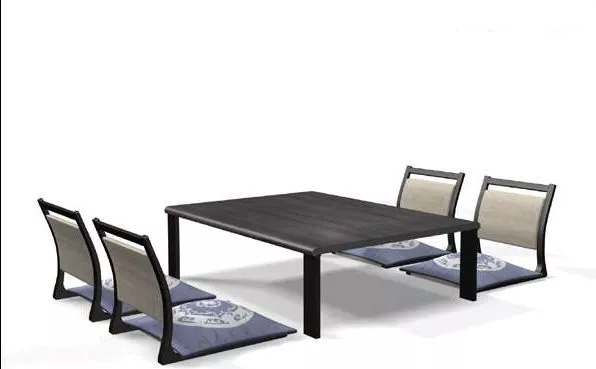 Japanese Bar Furniture Sets 3d model Japanese Bar Furniture Sets 3d model