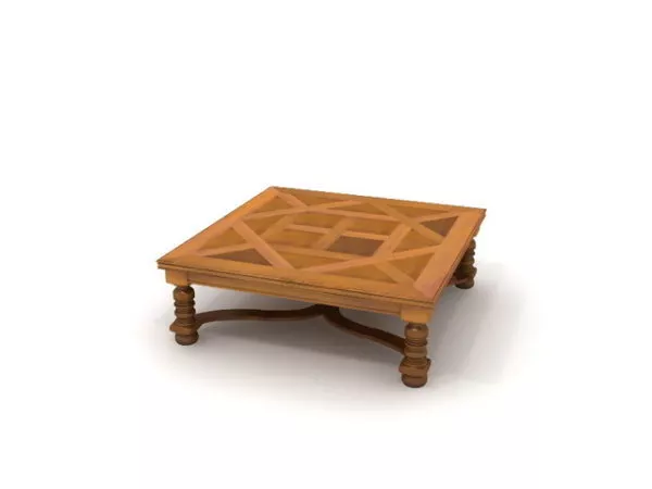 Japanese Style Tea Table Furniture 3d model Japanese Style Tea Table Furniture 3d model