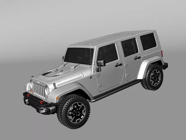Jeep Commander 3d model Jeep Commander 3d model