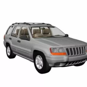 Jeep Grand Cherokee Mid-size Suv 3d model