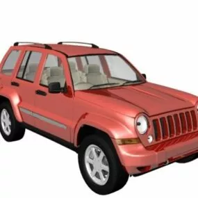 Jeep Liberty Suv Car 3d model