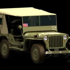 Jeep Willys 3d model