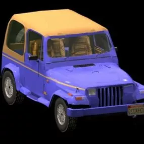 Jeep Wrangler Convertible 3d model