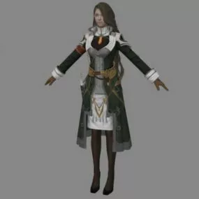 Jihl Nabaatin Final Fantasy Xiii 3d model