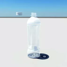 Juice Bottle 3d model