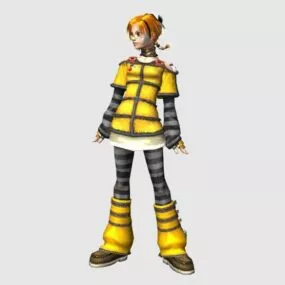 Kof Nagase Character 3d model
