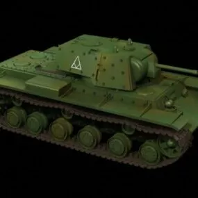 Kv-1 Heavy Tank 3d model