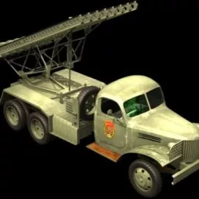 Katyusha Rocket Launcher 3d model