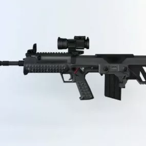Kel-tec Rfb Rifle 3d model